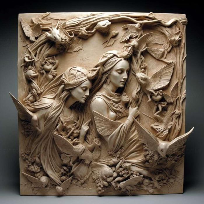 نموذج ثلاثي الأبعاد لآلة CNC 3D Art 